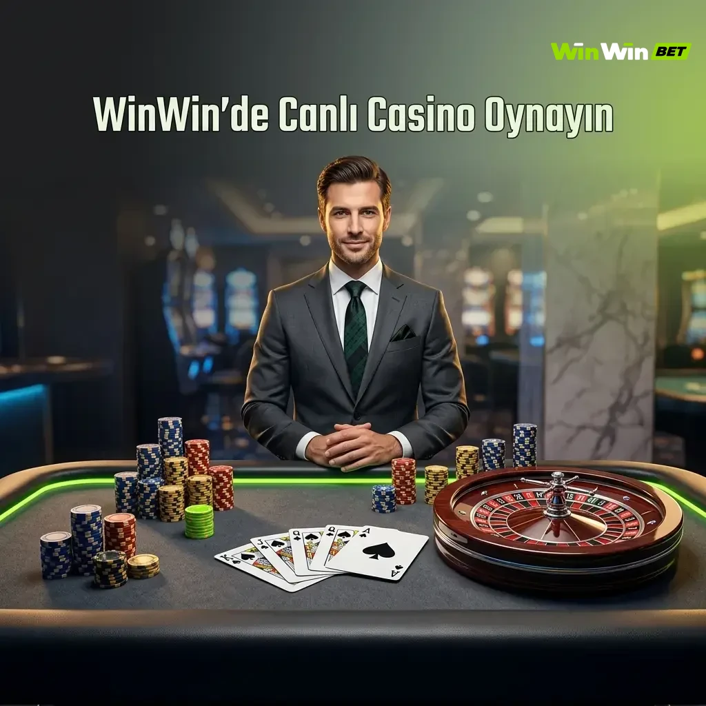 WinWin canlı casino bölümünde oyunların keyfini çıkarın.