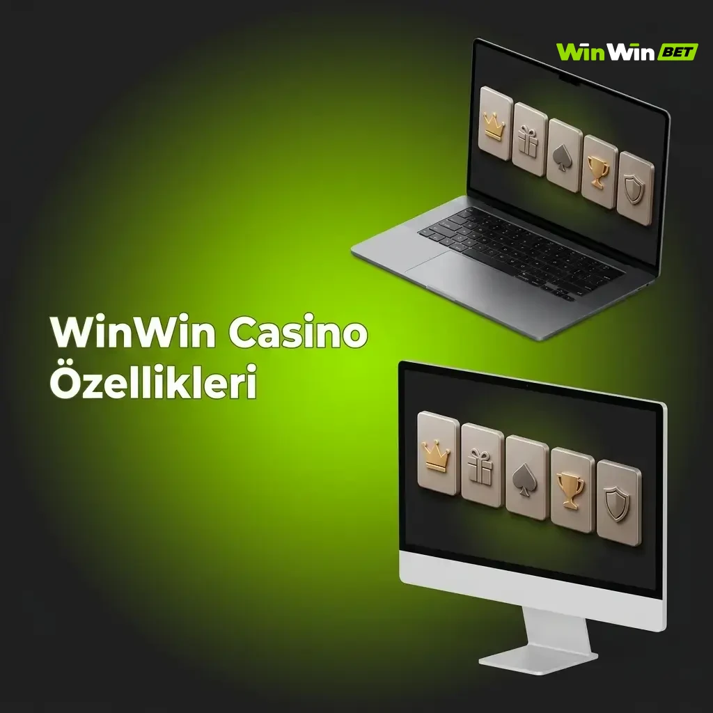 WinWin Casino özellikleri: geniş oyun kütüphanesi, hızlı para çekme, mobil uyumluluk ve 7/24 destek.