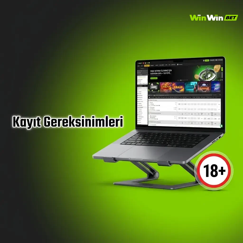 WinWin kayıt gereksinimleri: 18 yaş sınırı, kimlik belgesi, tek hesap kuralı ve Türkiye ikameti şartları.