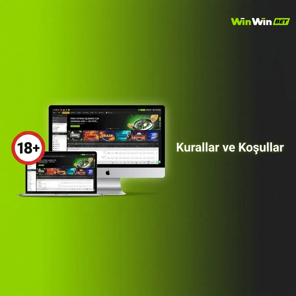 WinWin platform kuralları ve kullanım koşulları: 18 yaş sınırı, tek hesap zorunluluğu ve güvenlik gereksinimleri.