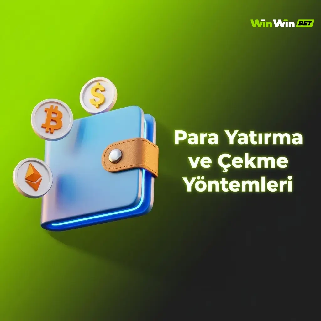 WinWin Türkiye para yatırma ve çekme yöntemleri: banka transferi, Papara, kripto para seçenekleri.
