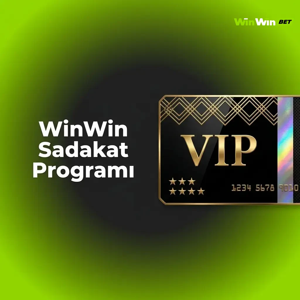 WinWin sadakat programı: Bronz'dan VIP'e kadar 5 kademeli sistem, puan kazan, bonus ve avantaj elde et.