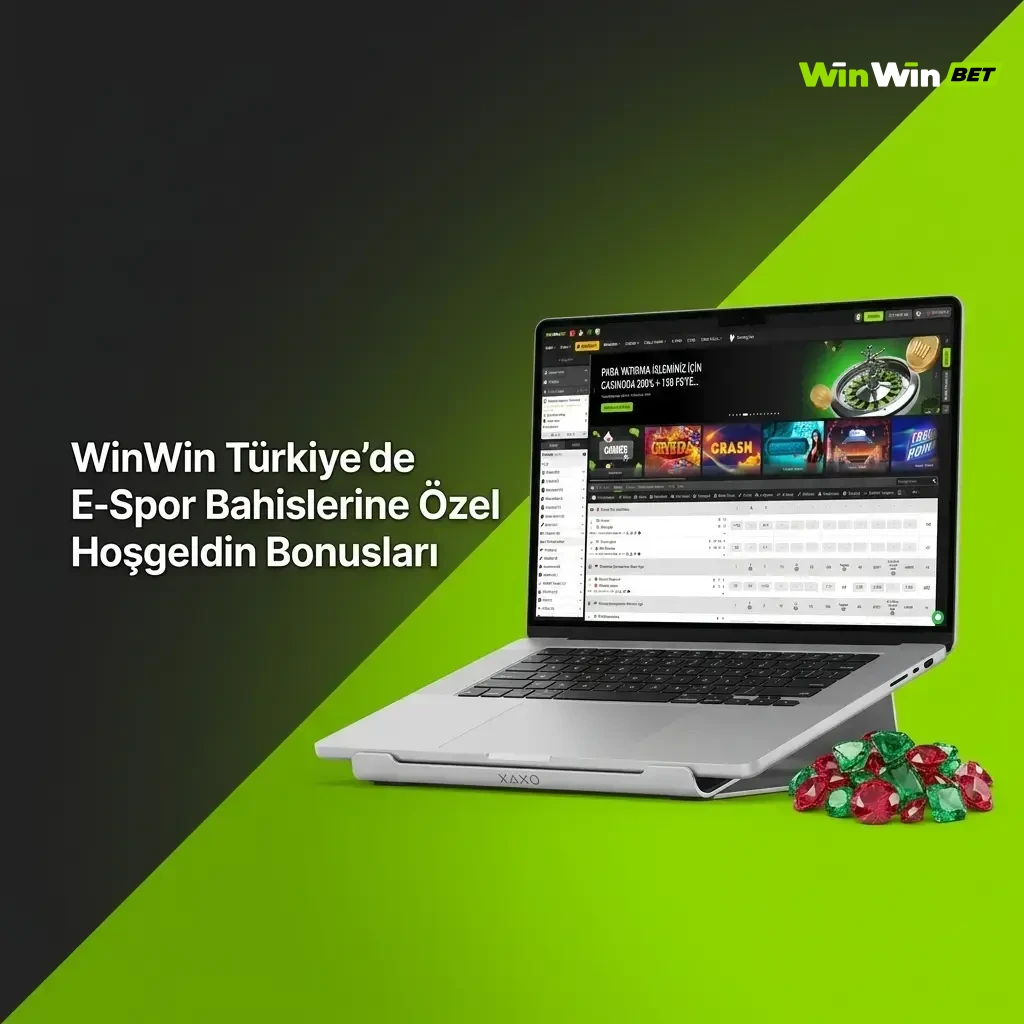 WinWin Türkiye e-spor bahisleri hoşgeldin bonusu: 4.000 TRY spor bonusu ve %200 casino paketi.
