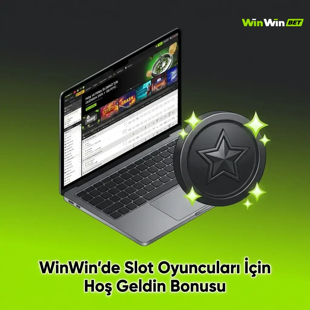 WinWin slot oyuncuları için hoş geldin bonusu, %200 oranı ve 150 ücretsiz dönüş içeren kazino paketi.